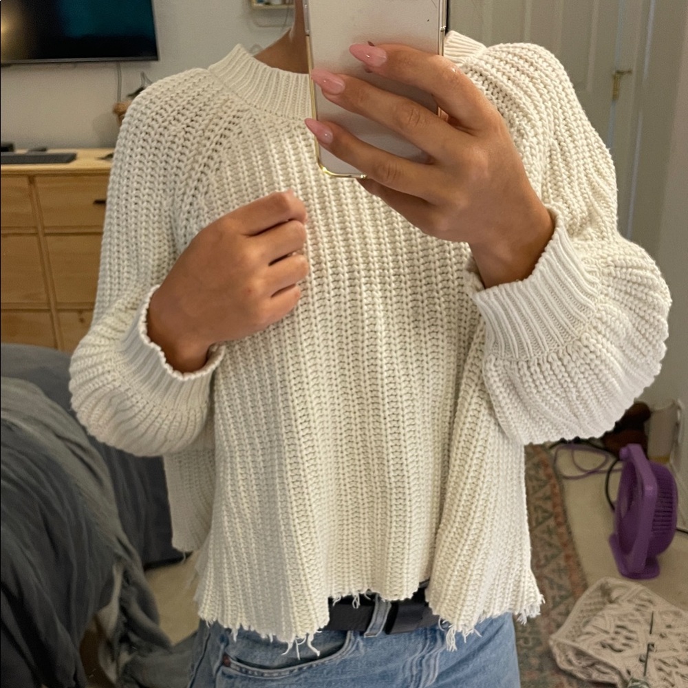 Aerie Chunky Knit Sweater